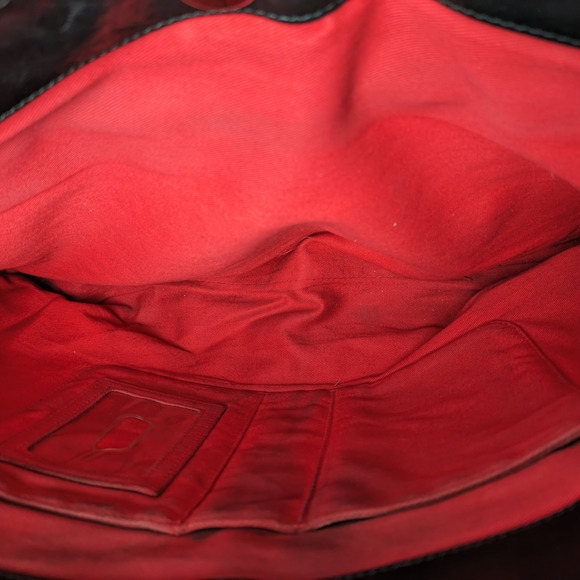 Hobo Black Genuine Leather Tote Bag - Picture 8 of 9